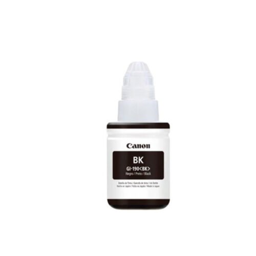 Tintas Canon PIXMA GI-190 – Botellas Originales para Sistemas Continuos MegaTank