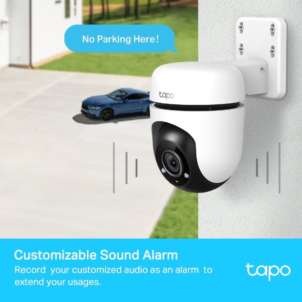 TP-Link Tapo C500 – Cámara de Seguridad Wi-Fi para Exteriores con Cobertura 360°, Full HD y Visión Nocturna