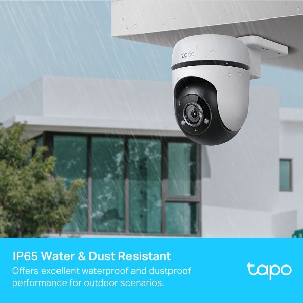 TP-Link Tapo C500 – Cámara de Seguridad Wi-Fi para Exteriores con Cobertura 360°, Full HD y Visión Nocturna