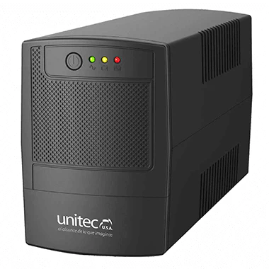 UPS Interactiva Unitec 1200 LED 800VA – Respaldo Eficiente para tus Equipos Electrónicos