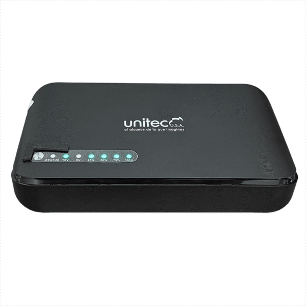 Mini UPS PoE Unitec 830P-LFP 20.000mAh – Respaldo Portátil para Dispositivos de Red