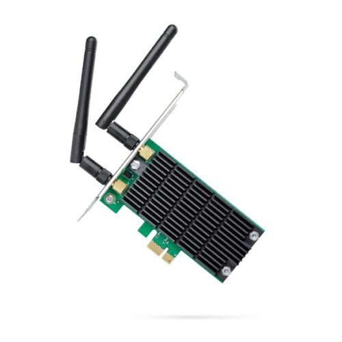TP-Link Archer T4E - Tarjeta de Red WiFi PCIe AC1200 Dual Band