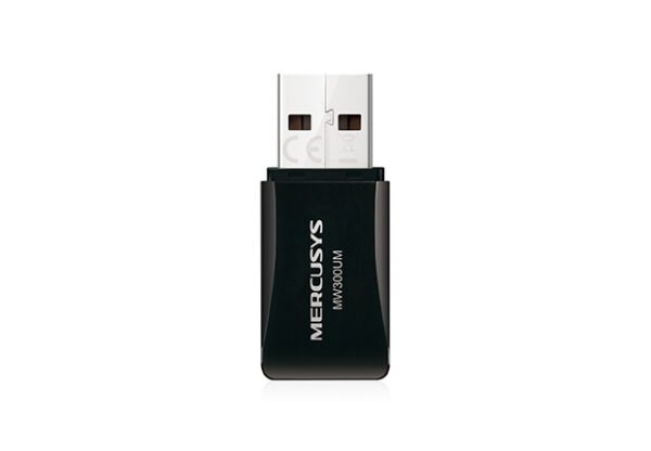 Mercusys MW300UM - Adaptador WiFi USB 2.0 de 300 Mbps