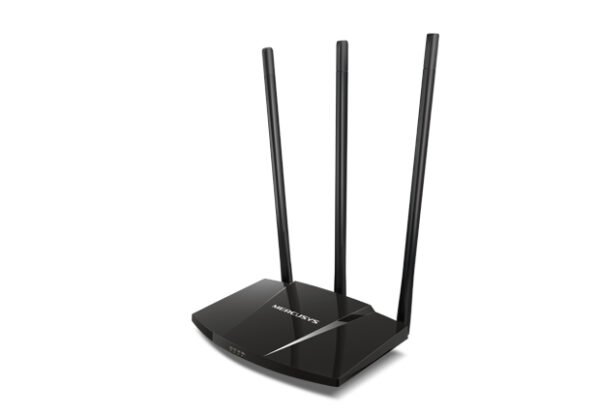 Mercusys MW330HP - Router WiFi N300 de Largo Alcance con 5 Antenas y Amplificador de Señal
