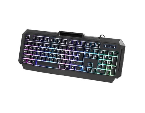Teclado Gamer Unitec MK36 – Retroiluminación RGB y Diseño Ergonómico