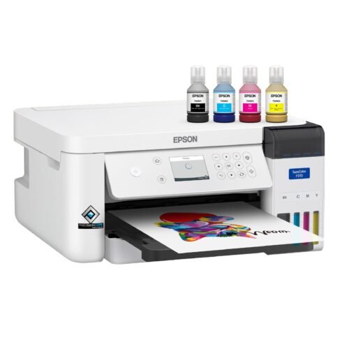 Impresora de Sublimación de Tinta Epson SureColor F170 – Calidad Profesional en un Diseño Compacto