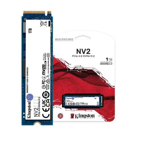 Unidad de Estado Sólido Kingston NV2 1000GB – SSD M.2 PCIe 4.0 NVMe