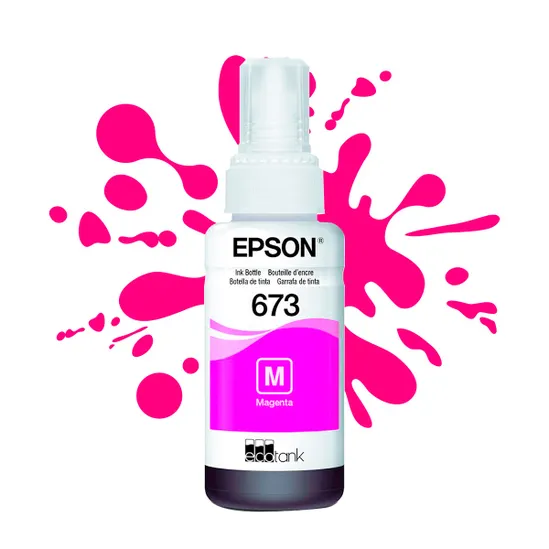 Tintas Epson T673 – Botellas Originales para Impresoras EcoTank