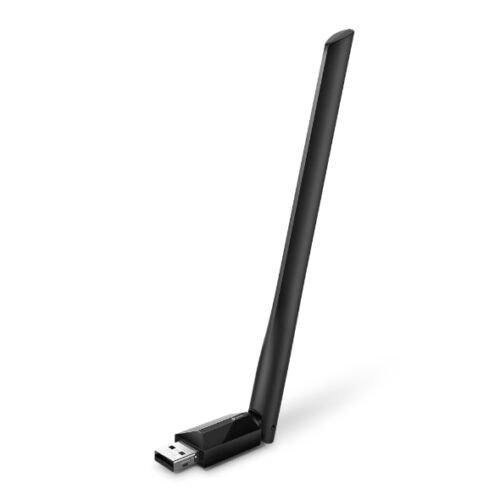 TP-Link Archer T2U Plus - Adaptador WiFi USB AC600 Dual Band con Antena Externa