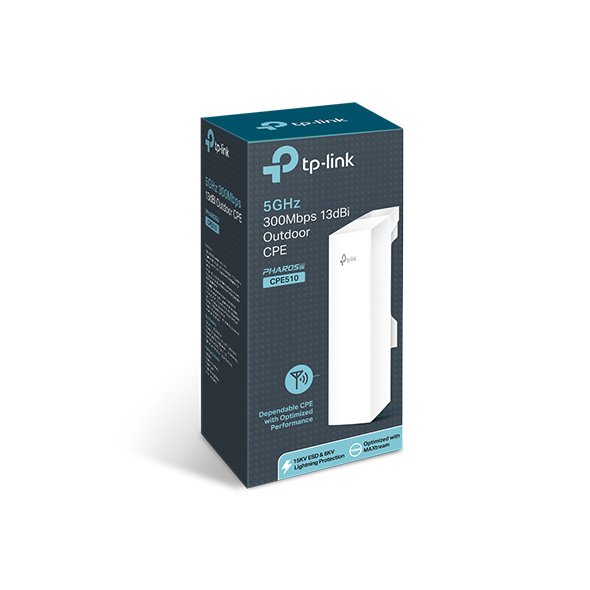 TP-Link CPE510 - Kit Exterior Profesional WiFi 5GHz AC867 Mbps