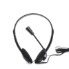 Diadema Jaltech PC Mic Basic T-87 – Auriculares con Micrófono para PC