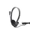 Diadema Jaltech PC Mic Basic T-87 – Auriculares con Micrófono para PC
