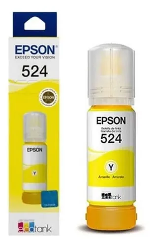Tintas Epson T524 – Línea de Botellas de Tinta Originales