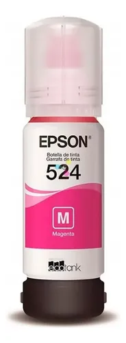 Tintas Epson T524 – Línea de Botellas de Tinta Originales