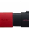 Memoria USB Kingston 128GB DataTraveler Exodia M USB 3.2 Gen 1 – Negro con Rojo