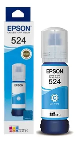 Tintas Epson T524 – Línea de Botellas de Tinta Originales