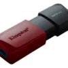 Memoria USB Kingston 128GB DataTraveler Exodia M USB 3.2 Gen 1 – Negro con Rojo