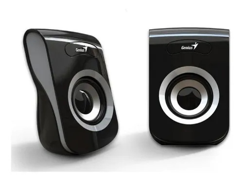 Parlantes Genius SP-Q180 USB – Sonido Estéreo Compacto y Eficiente