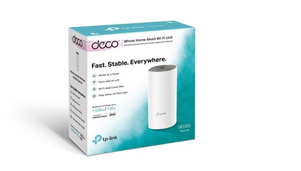 TP-Link Deco E4 – Sistema Wi-Fi Mesh AC1200 de Doble Banda
