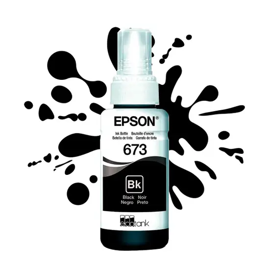 Tintas Epson T673 – Botellas Originales para Impresoras EcoTank