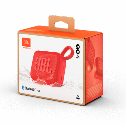 Parlante Bluetooth JBL GO 4 Rojo