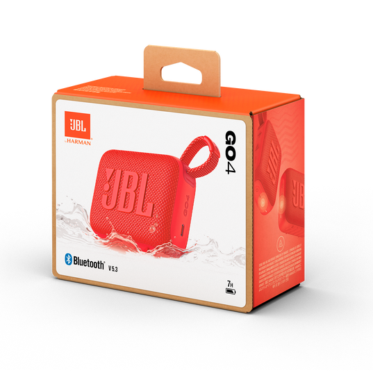Parlante Bluetooth JBL GO 4 Rojo
