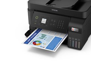 Impresora Multifuncional Epson EcoTank L5590 – Eficiencia y Conectividad para el Hogar y la Oficina