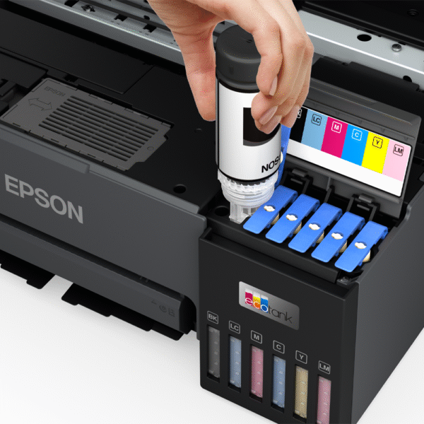 Impresora Fotográfica Inalámbrica Epson EcoTank L8050 – Colores Vibrantes y Alta Eficiencia para Profesionales y Entusiastas de la Fotografía