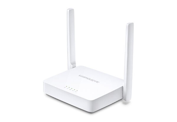 Mercusys MW300D - Router WiFi N300 con 2 Antenas Externas y Modo Repetidor