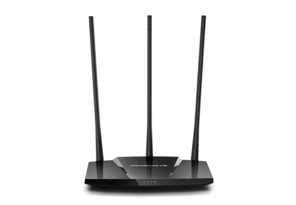 Mercusys MW330HP - Router WiFi N300 de Largo Alcance con 5 Antenas y Amplificador de Señal