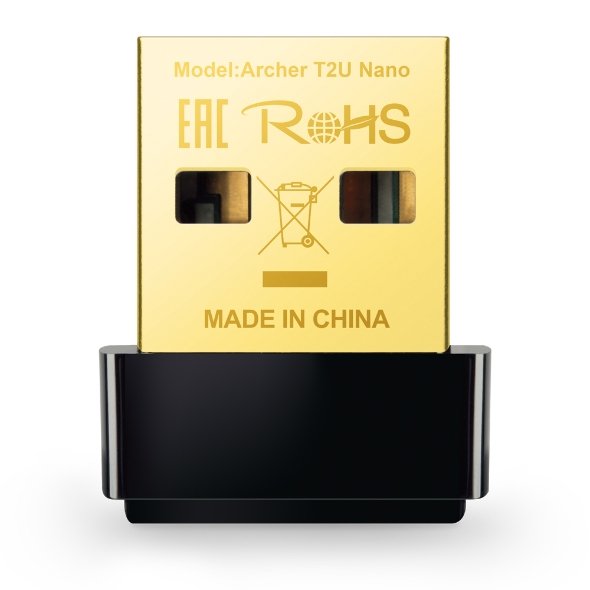 TP-Link Archer T2U Nano - Adaptador WiFi USB 2.0 AC600 Dual Band