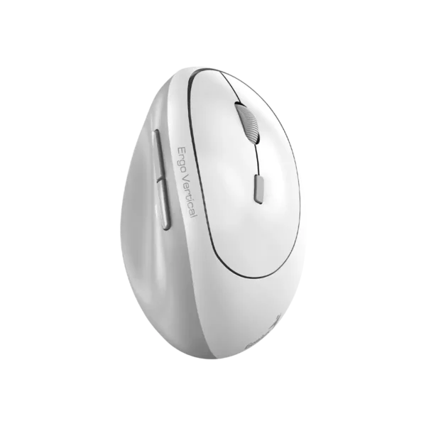 Mouse Genius Ergo 8350S Ai Copilot Dual Wireless/Bluetooth Vertical Silent White-grey