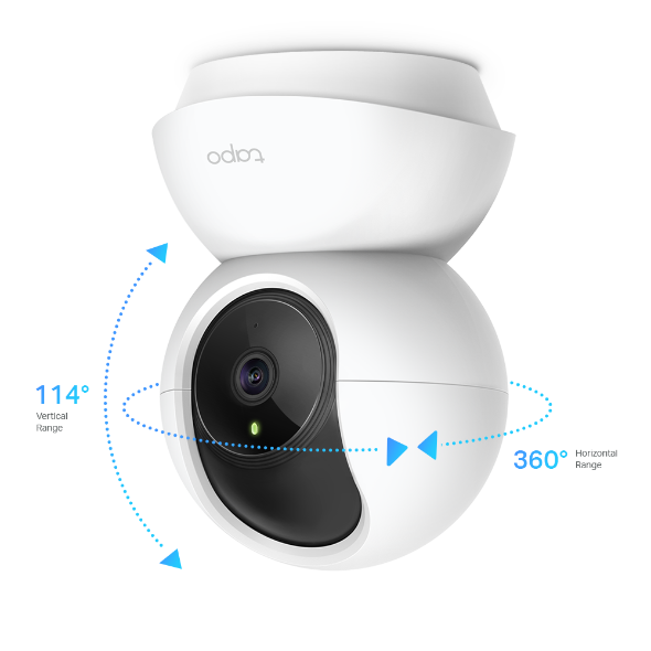TP-Link Tapo C200 - Cámara WiFi Inteligente 360° con Seguimiento Automático