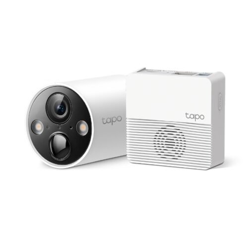 TP-Link Tapo C420S1 – Cámara de Seguridad Wi-Fi 2K QHD con Batería Recargable y Visión Nocturna a Color