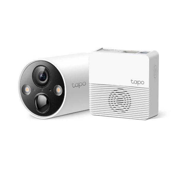 TP-Link Tapo C420S1 – Cámara de Seguridad Wi-Fi 2K QHD con Batería Recargable y Visión Nocturna a Color