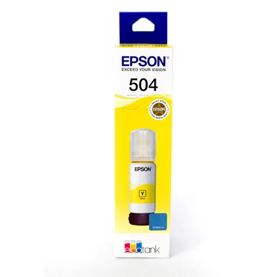 Tintas Epson T504 – Botellas Originales para Impresoras EcoTank