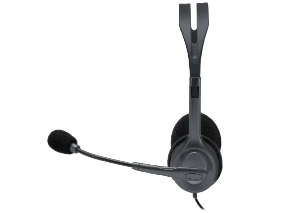 Logitech H111 – Diadema Estéreo con Micrófono y Conector de 3.5 mm