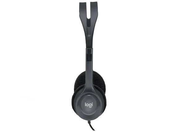 Logitech H111 – Diadema Estéreo con Micrófono y Conector de 3.5 mm