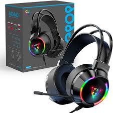 Diadema Gaming RGB G606 – Auriculares con Micrófono y Luces LED