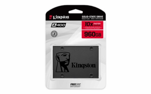 Disco Sólido Interno Kingston A400 960GB – SSD 2.5" SATA III