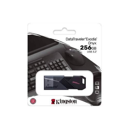 Memoria USB Kingston 256GB DataTraveler Exodia Onyx USB 3.2 – DTXON/256GB