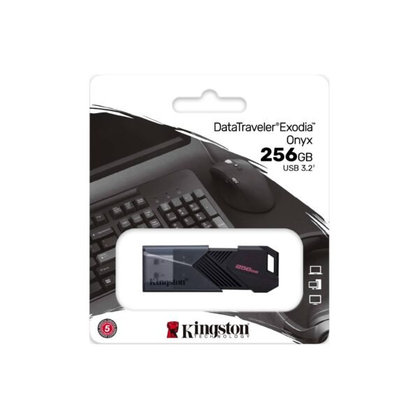 Memoria USB Kingston 256GB DataTraveler Exodia Onyx USB 3.2 – DTXON/256GB