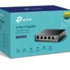 TP-Link TL-SG1005P - Switch Gigabit 5 Puertos con 4 Puertos PoE (IEEE 802.3af/at)