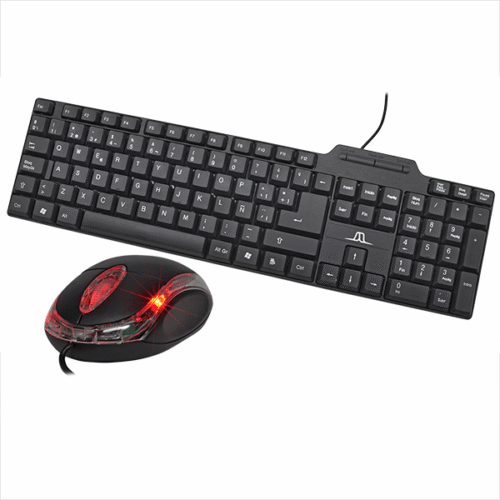 Combo JalTech Mouse + Teclado A87 – Kit Básico para Oficina