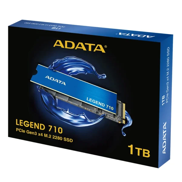 Unidad de Estado Sólido ADATA LEGEND 710 1TB PCIe Gen3 x4 NVMe M.2 2280