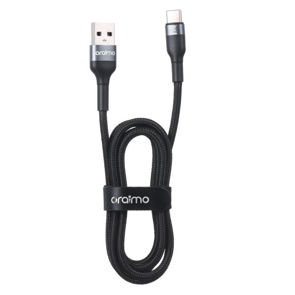 ORAIMO CABLE USB-C DE CARGA RÁPIDA 1M – DARK CHROME