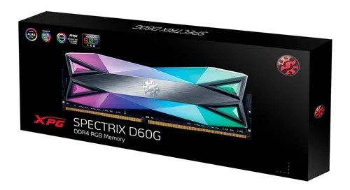 MEMORIA ADATA XPG SPECTRIX D60G DDR4 8GB 3200MHz RGB