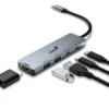 HUB GENIUS UH-500 5 en 1 con USB Tipo-C