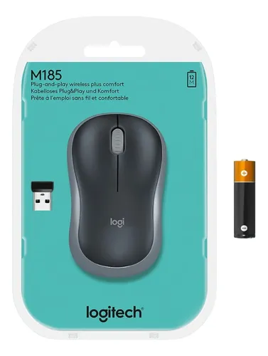MOUSE INALÁMBRICO LOGITECH M185 – USB / 2.4GHz