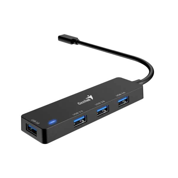 HUB USB-C GENIUS UH-400 DE 4 PUERTOS